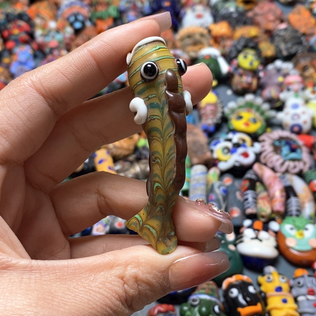 琉璃颈饰印度尼西亚鱼