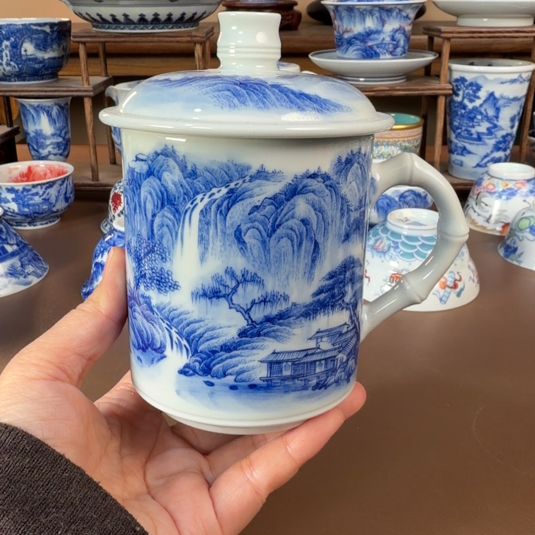 F***r景德镇陶瓷手工手绘