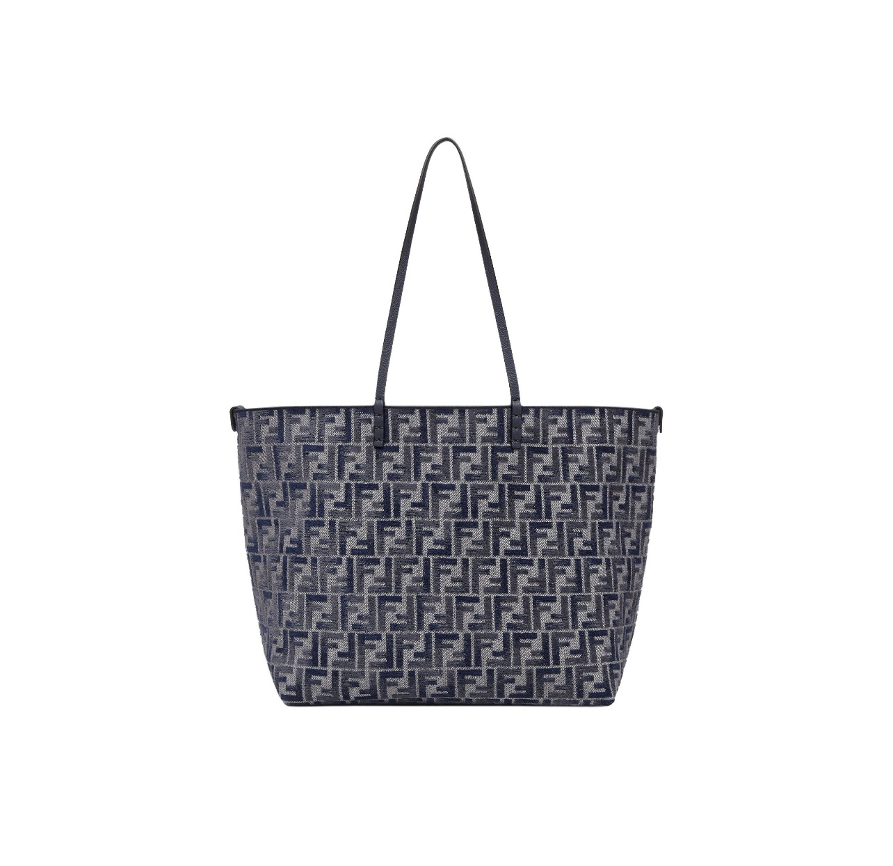 全新未使用 FENDI/芬迪 双面可背roll雪尼尔渐变老花托特包单肩包