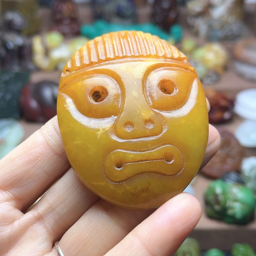 白玉菩提吊坠128。。