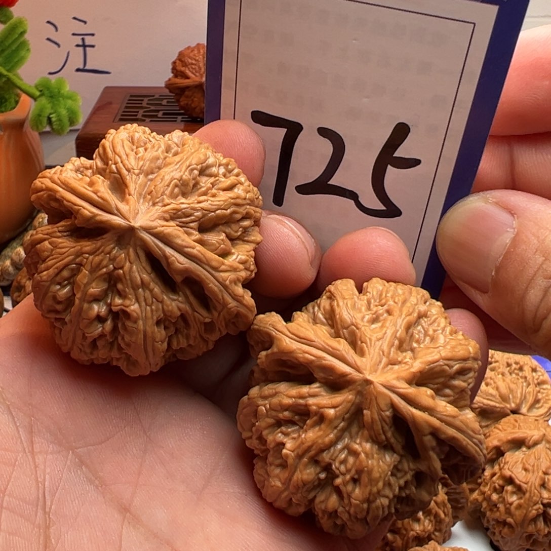 文玩核桃把件全品平谷大粗筋45+尺寸725号