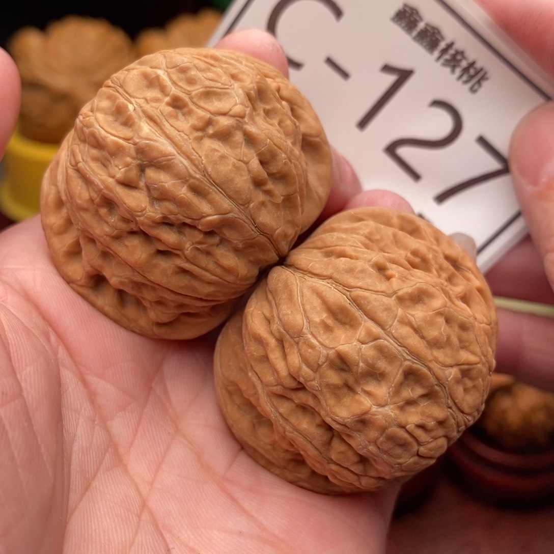 文玩核桃把件铁锤41