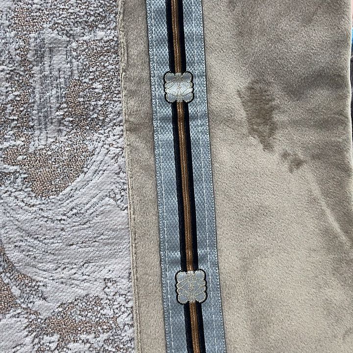 ღ***：雪尼尔01咖色110.110