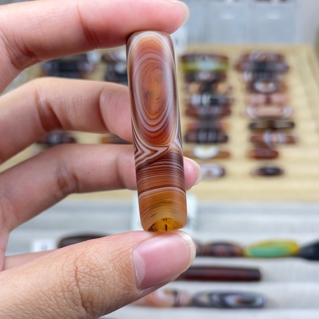 布***衣玛瑙/玉髓合金颈饰