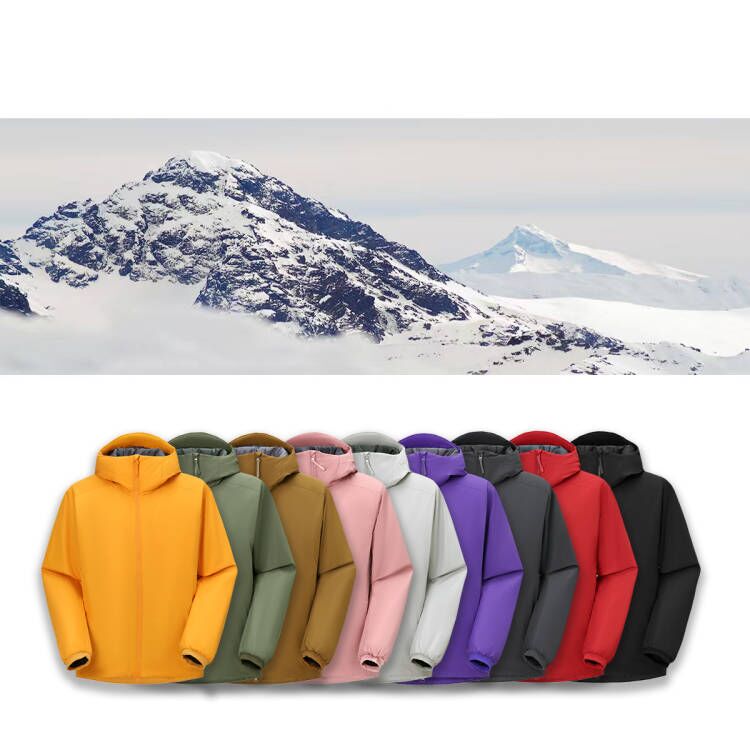 秋冬季男女款轻便保暖连帽棉衣户外时尚休闲百搭棉服外套男23177