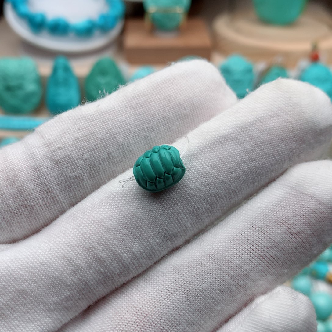 绿松石珠宝奇石未镶嵌