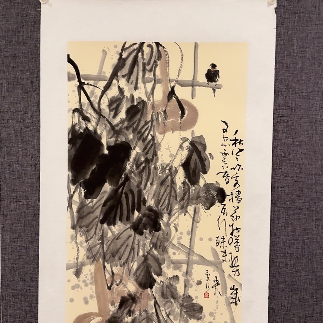 国画雷公老师作品画作