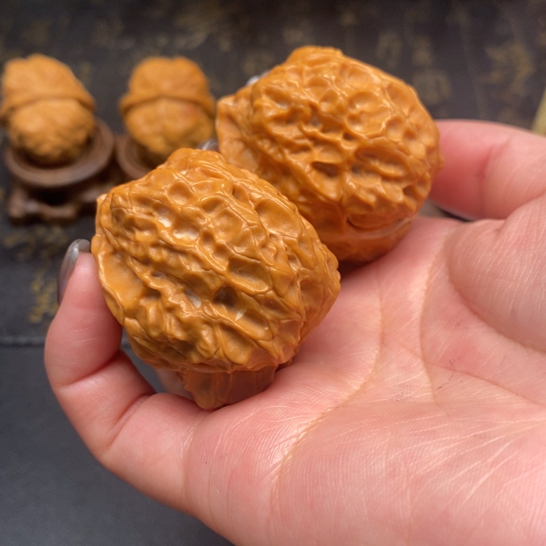 吊坠文玩核桃鬼脸哈摸头42