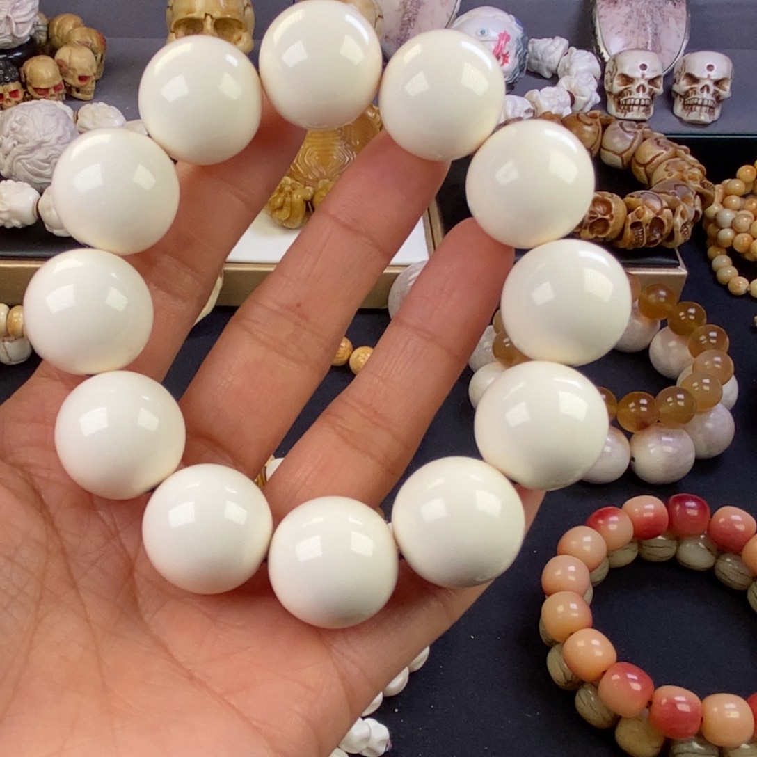 鹿骨把件好看好玩