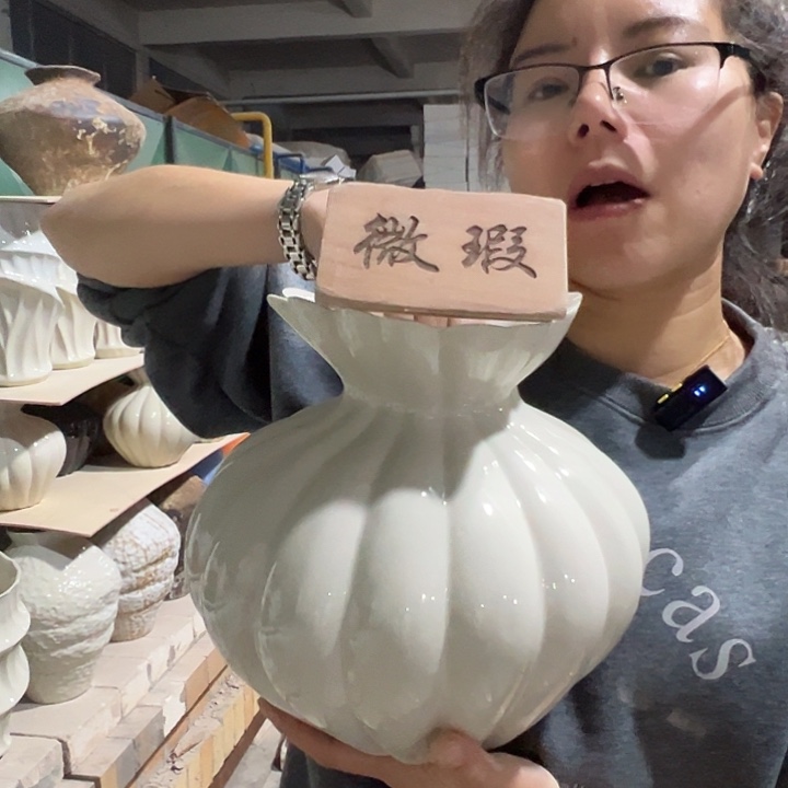 陶景德镇陶瓷花瓶瑕疵专场