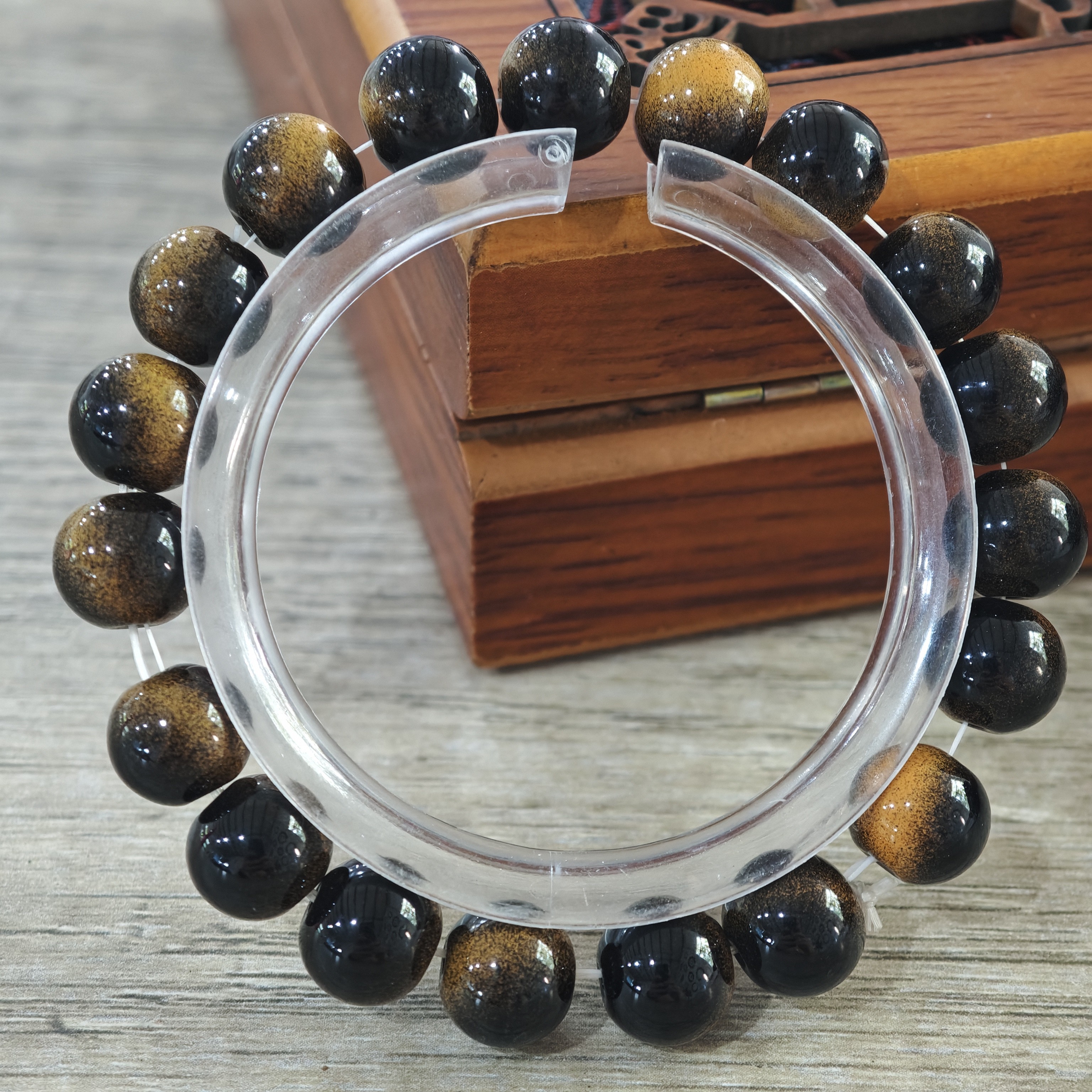 B27 虎眼石1.0cm单圈手串