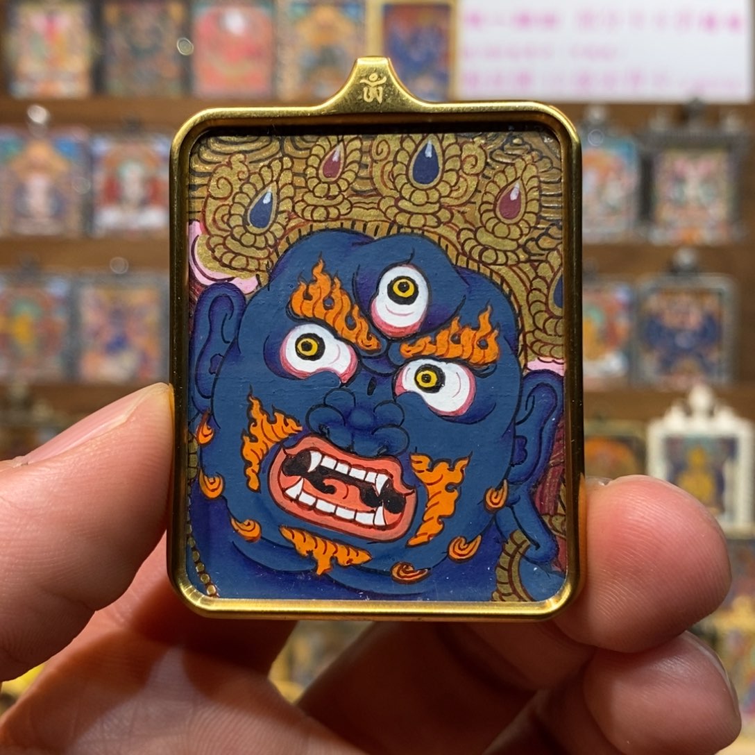 手链开播特惠黑姥爷唐卡