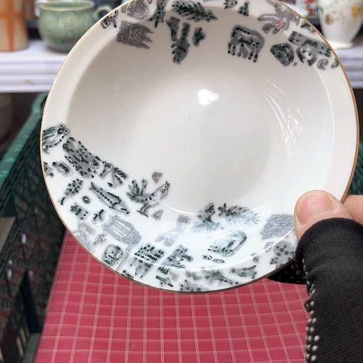 碗水滴瓷器水滴瓷器