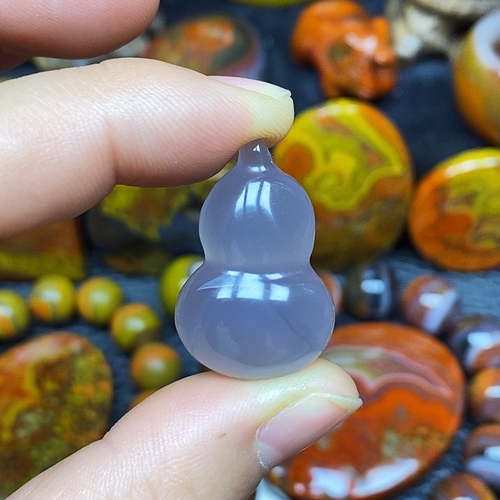 一***N玛瑙/玉髓未镶嵌颈饰