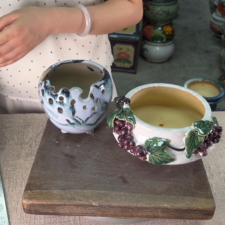 泳坤堂石湾盆陶瓷