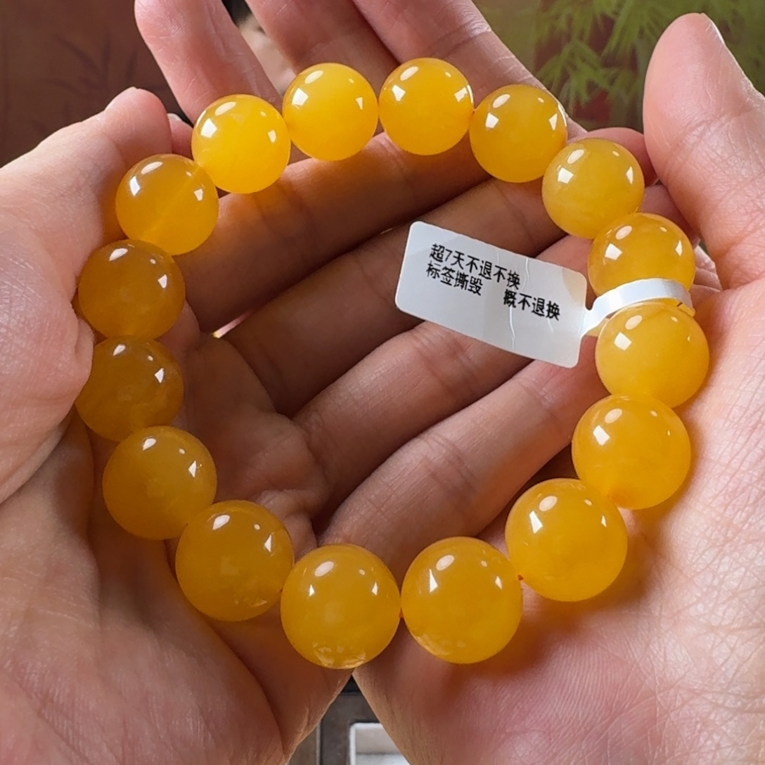 蜜蜡未镶嵌毛衣链