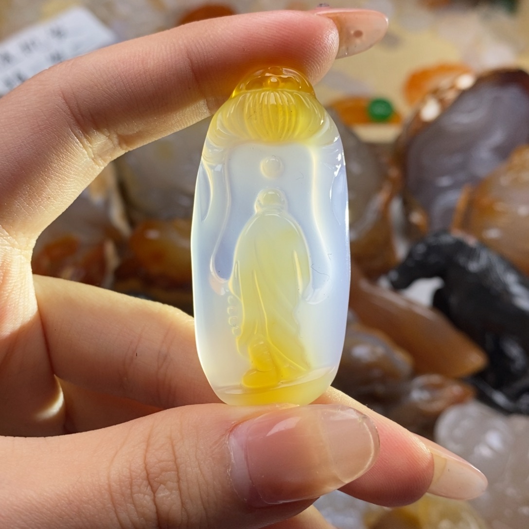 玛瑙/玉髓未镶嵌颈饰