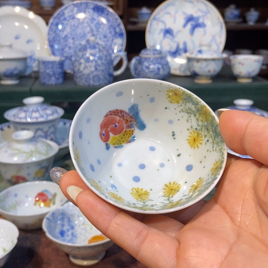 w雪山春晓兰寿鱼谱洱杯