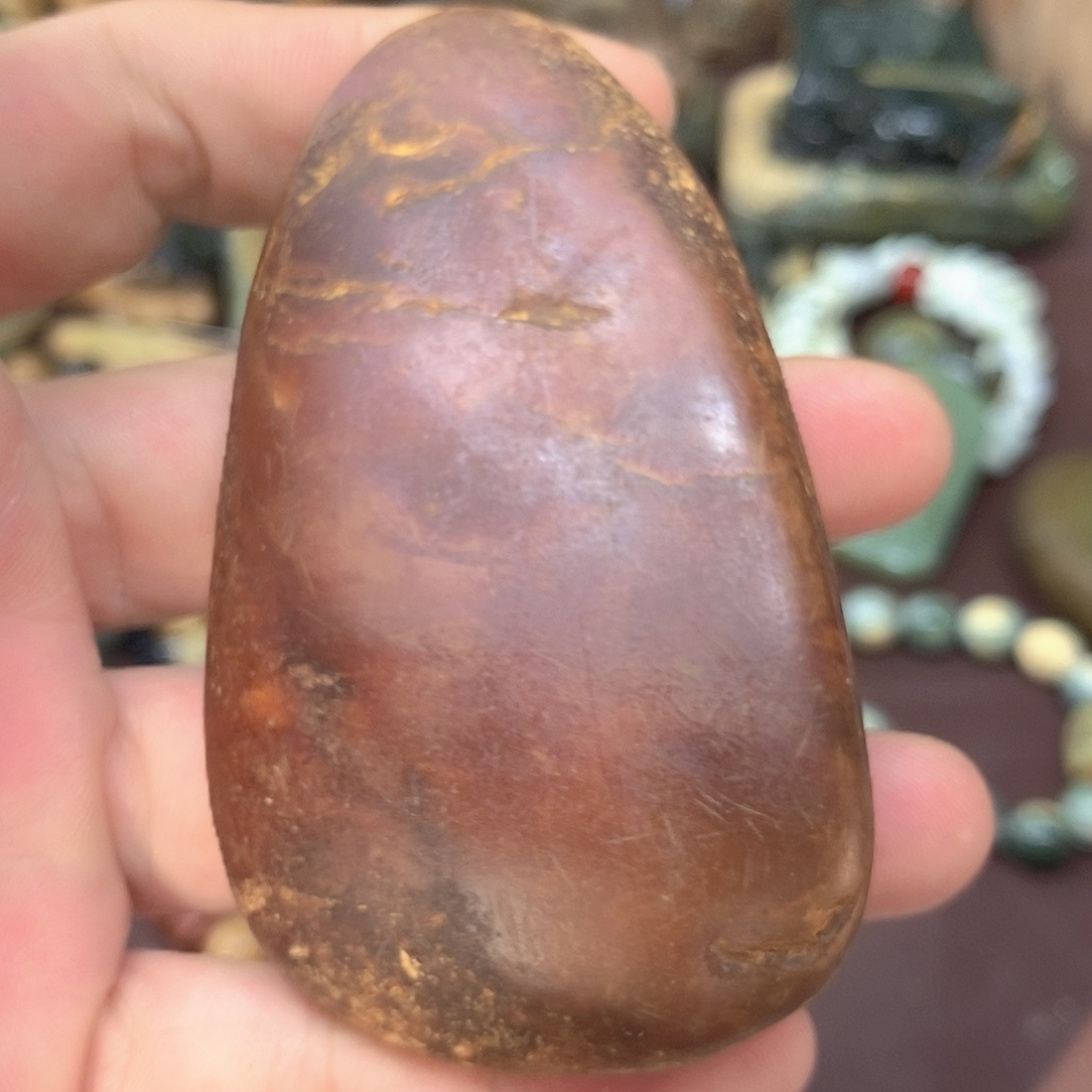 岫岩河磨玉（透闪石质玉）未镶嵌珠宝奇石