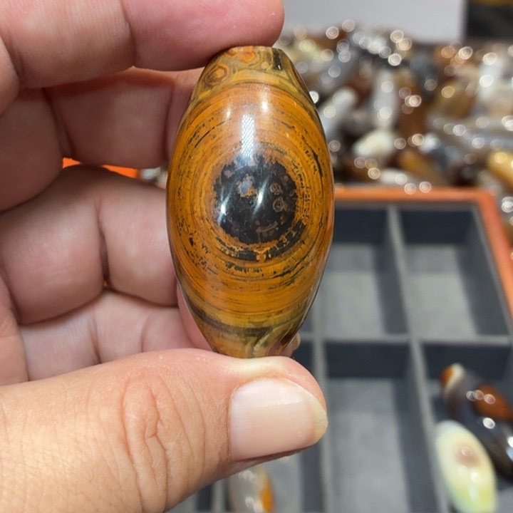 玛瑙/玉髓散珠_HEIMORI 天然天珠