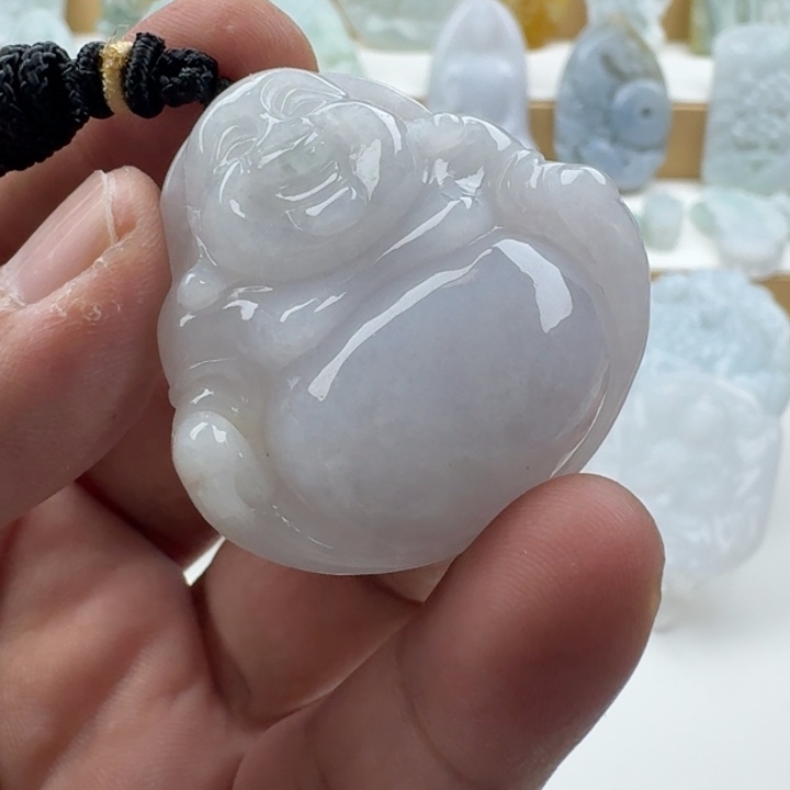 翡翠未镶嵌颈饰天然缅甸A货翡翠