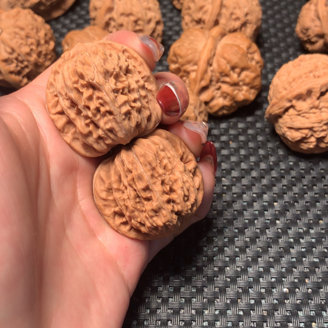 【闪购商品】文玩核桃吊坠四座楼