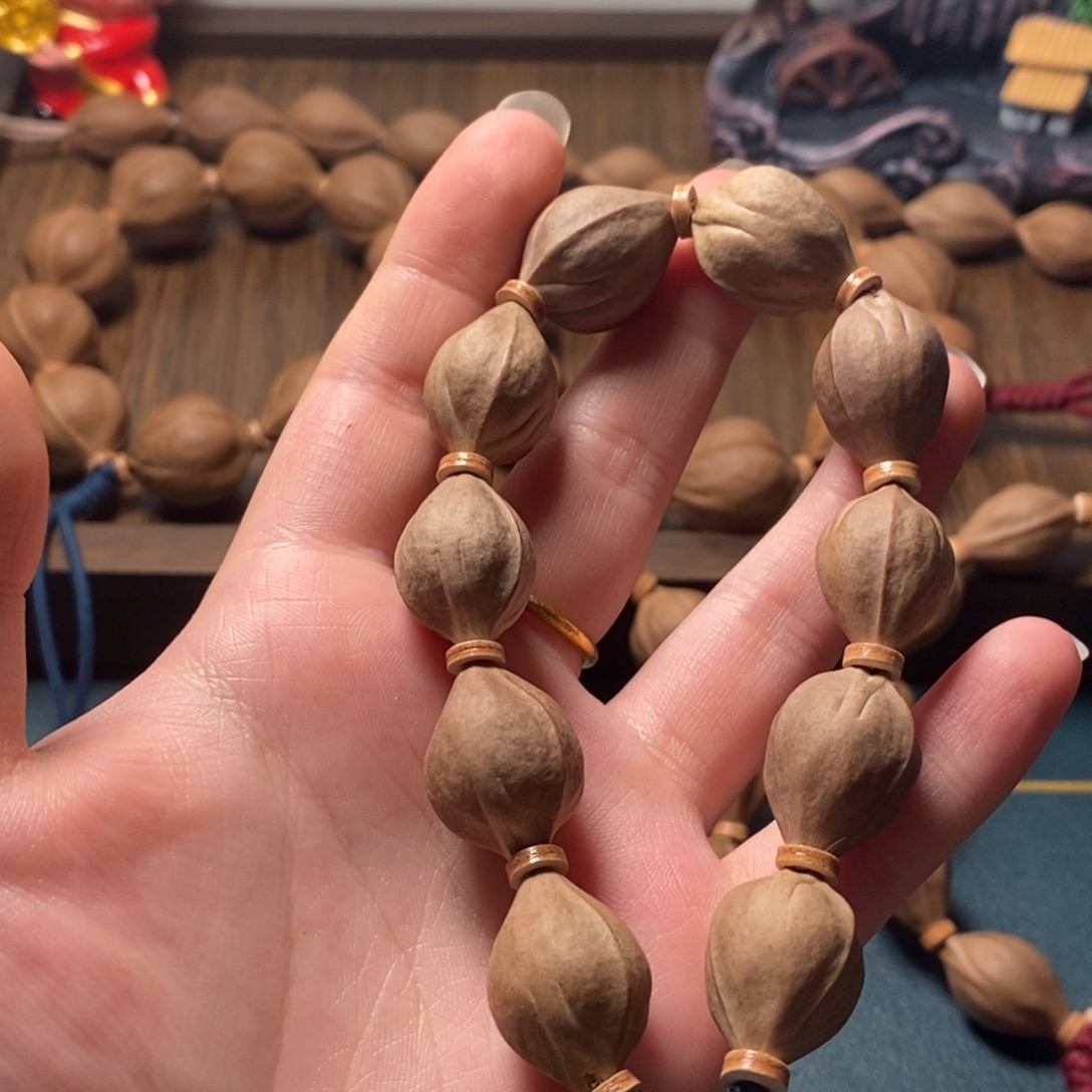 手串/手链橄榄核1521梅林铁三花橄榄核