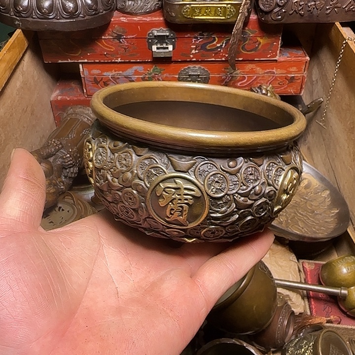 铜材质文玩摆件装饰