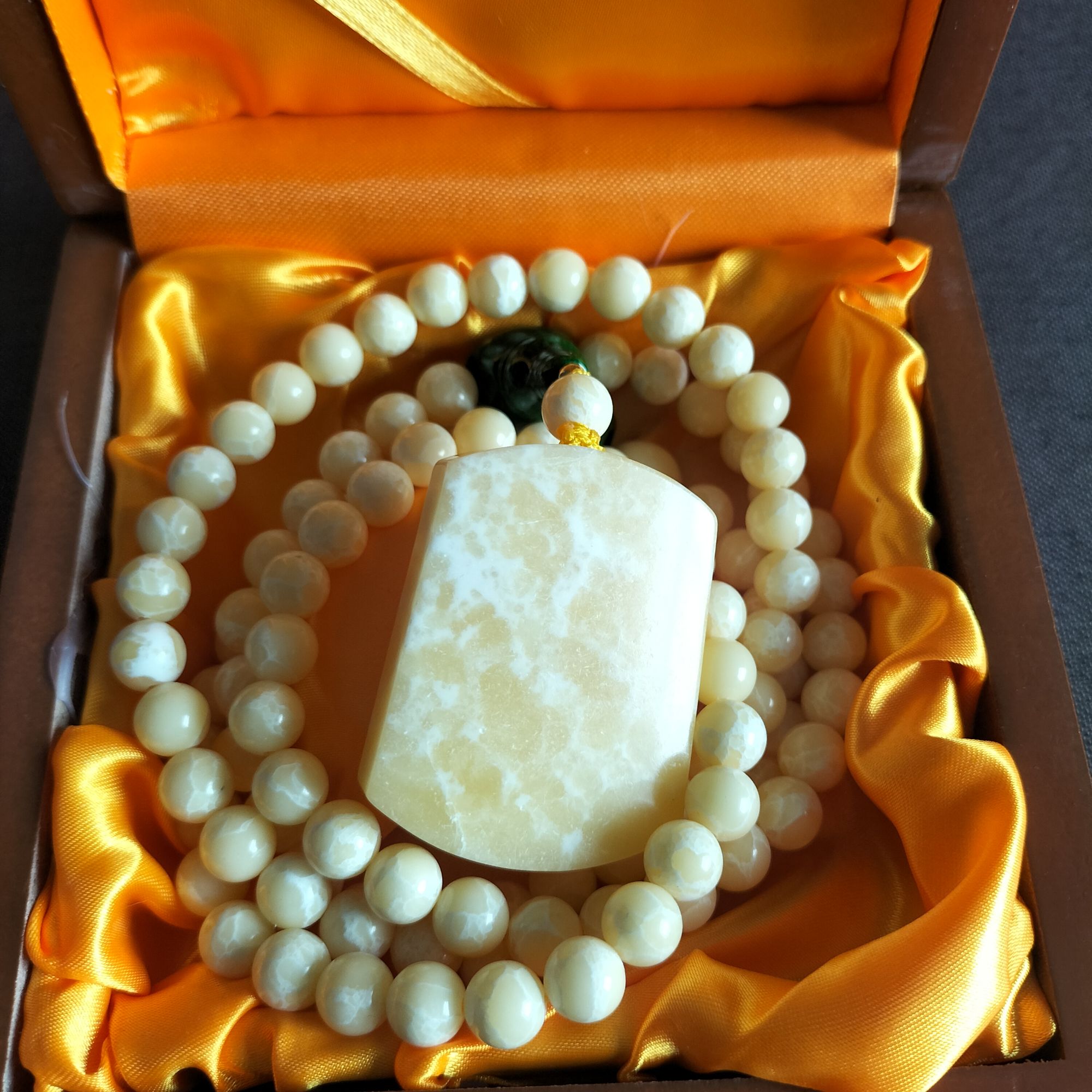 主播推荐 香 无事牌 挂坠 手持 项链