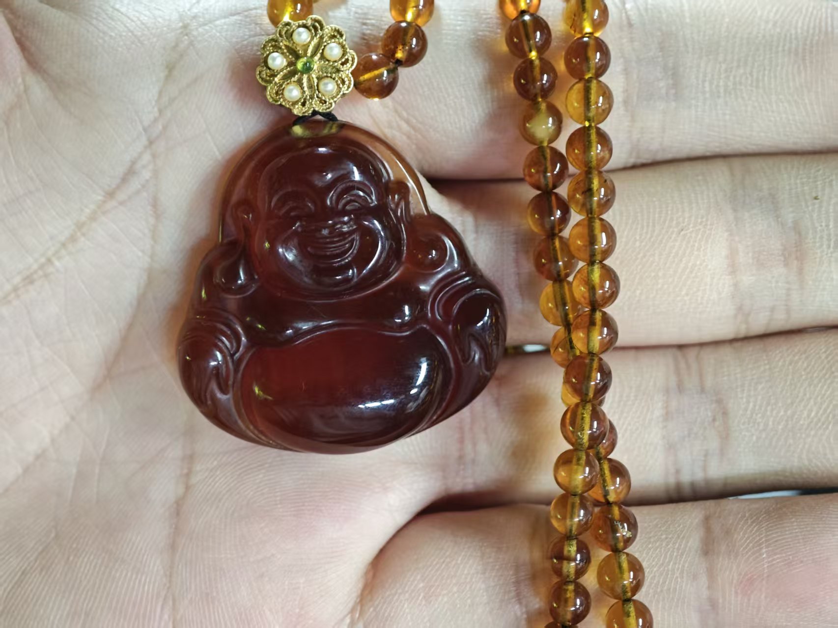 天然琥珀吊坠【多样性发一】136FS0106