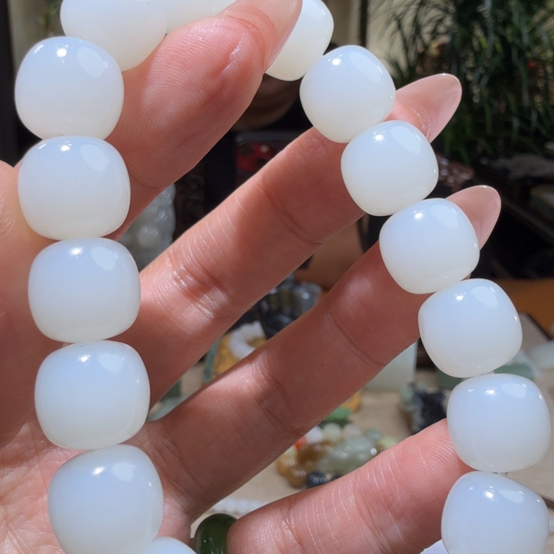 和田玉手链未镶嵌z*z