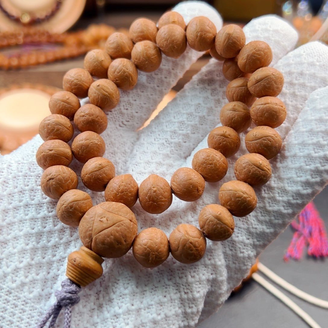 手串凤眼菩提12mm单仓铁籽