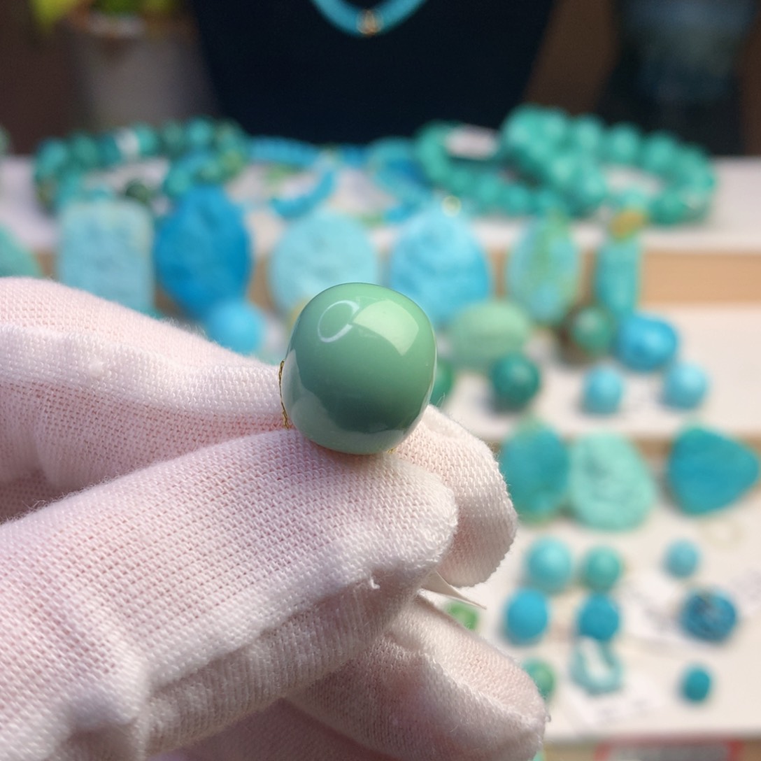 绿松石珠宝奇石未镶嵌