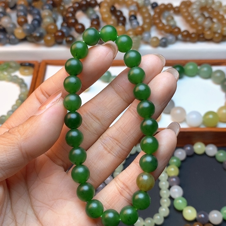 未镶嵌和田玉手链