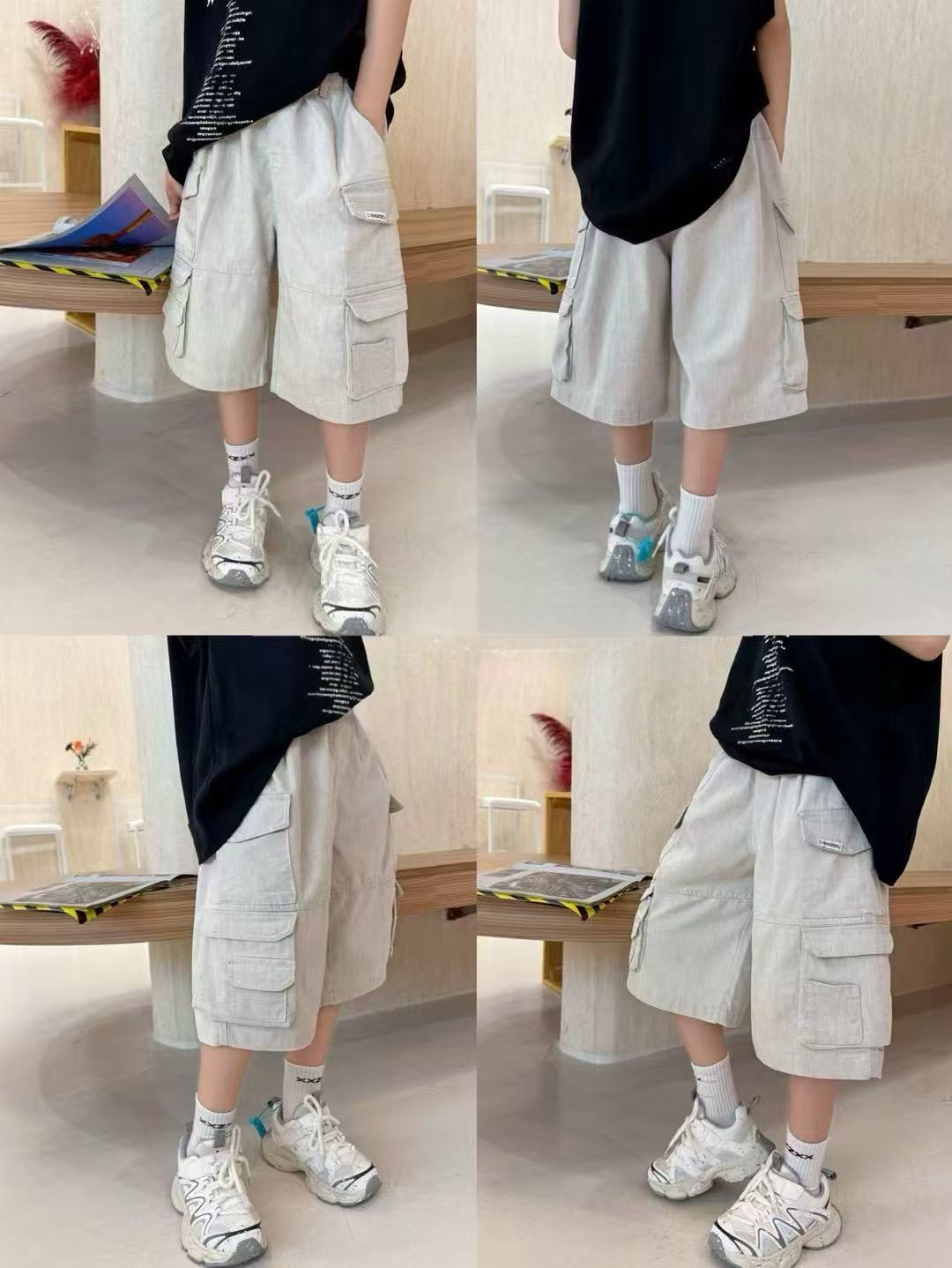 潮童五分休闲短裤66821