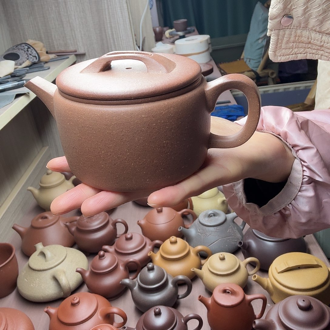 t***l茶壶紫砂半手微瑕