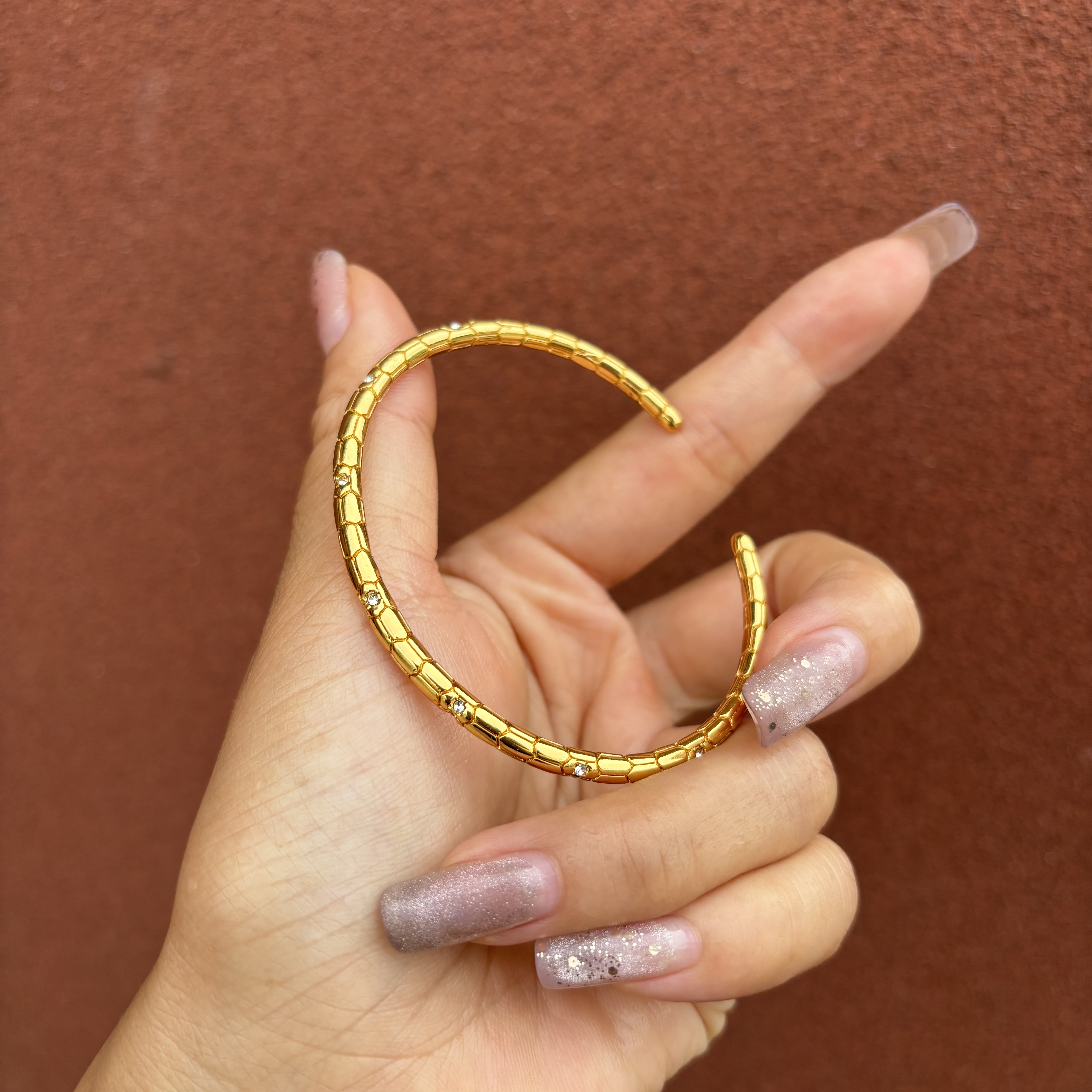 892-蛇纹重工手镯