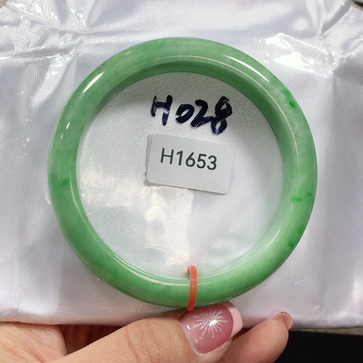 翡翠手镯未镶嵌天然翡翠手镯6003