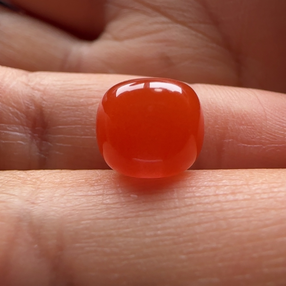 南红玛瑙未镶嵌老型9.7x8.5水线