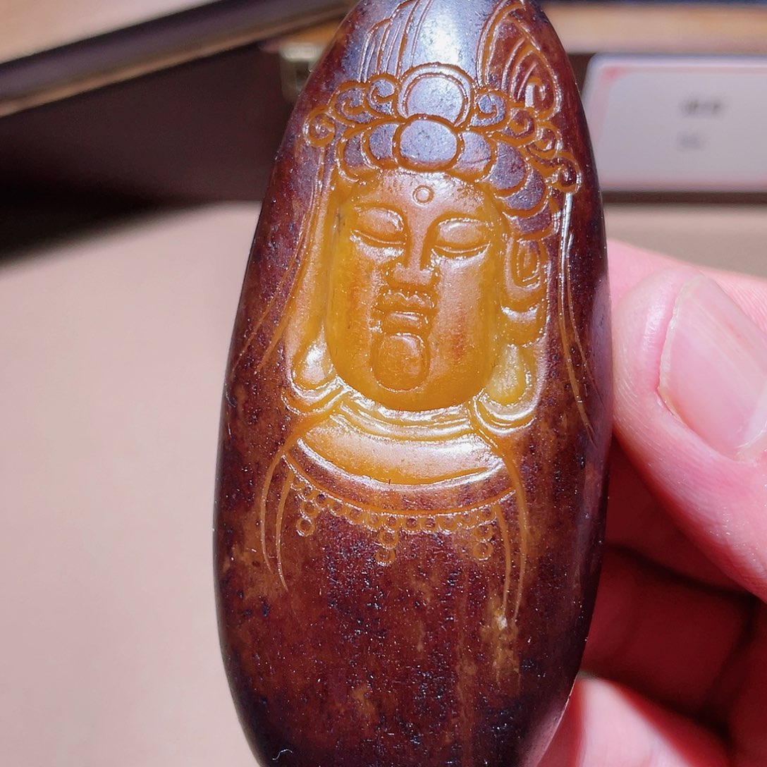 和田玉颈饰未镶嵌d 1