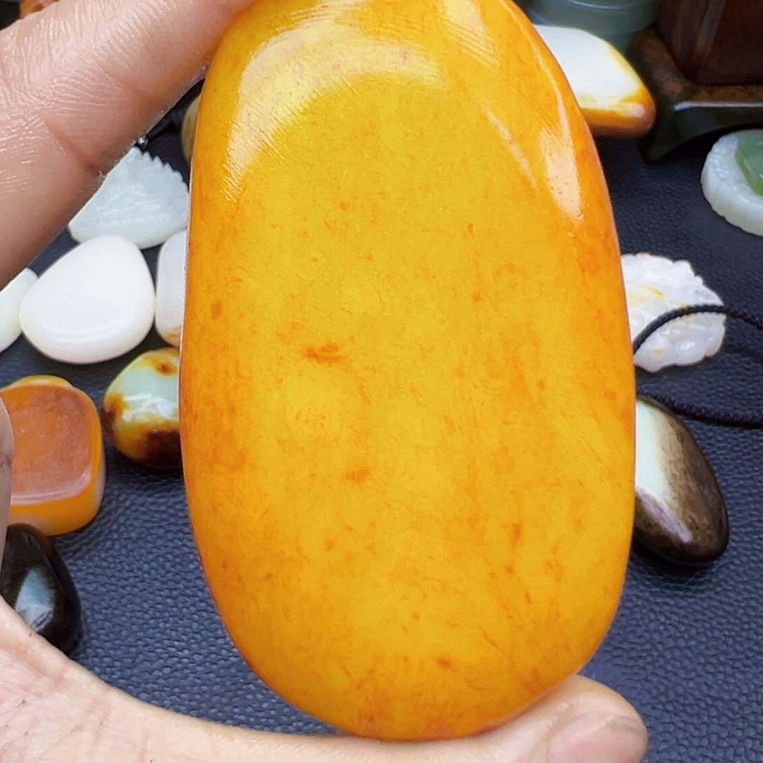 和田玉挂件未镶嵌