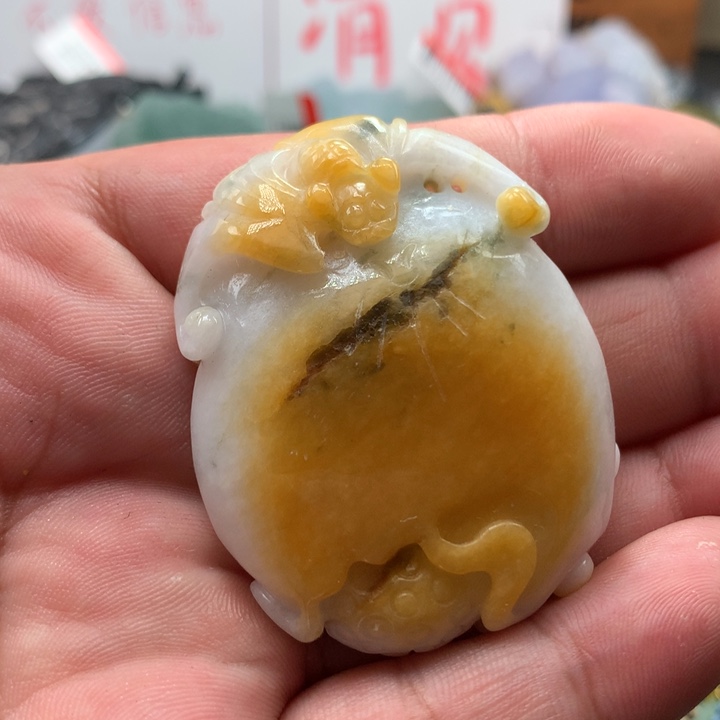 翡翠项链未镶嵌保真天然a货翡翠