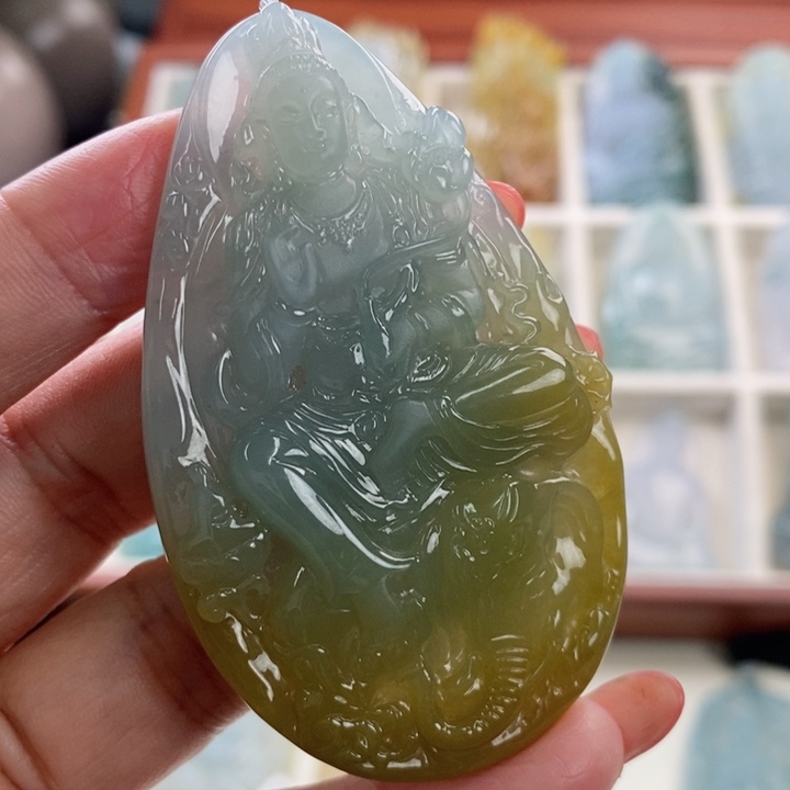 颈饰未镶嵌翡翠嗨*翡翠