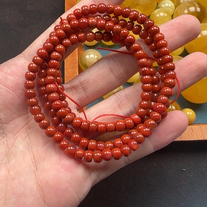 印***哥南红玛瑙天然28未镶嵌