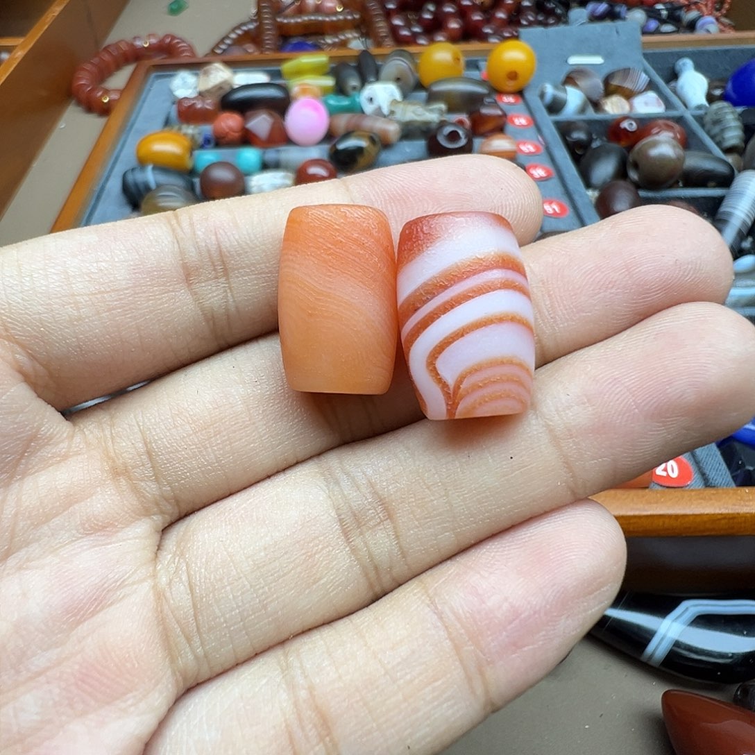 风***阻合金玛瑙/玉髓珠宝半成品