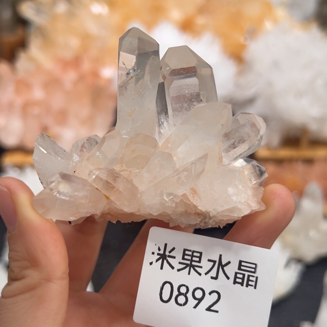 水晶未镶嵌珠宝半成品