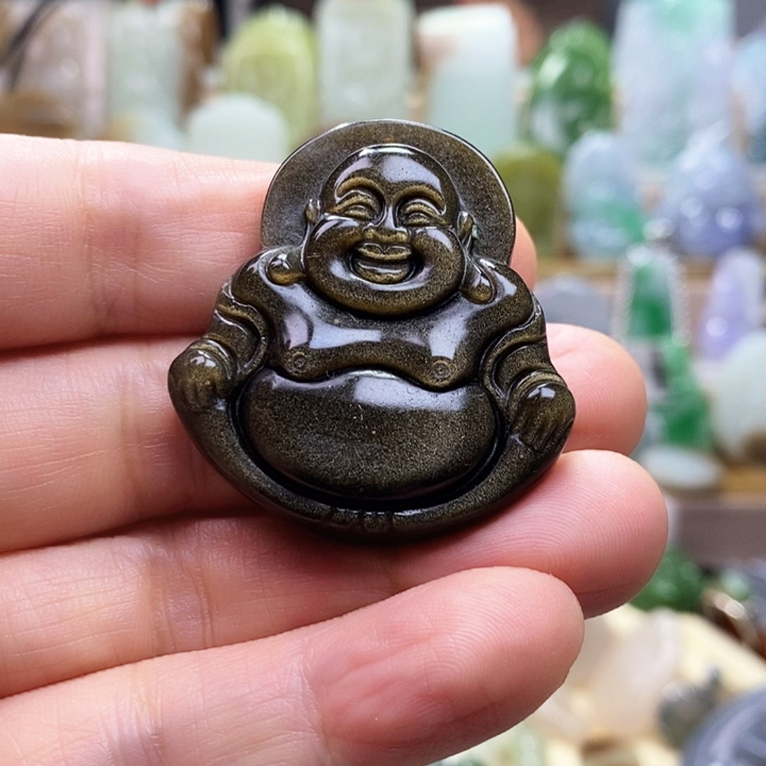 黑曜岩颈饰未镶嵌