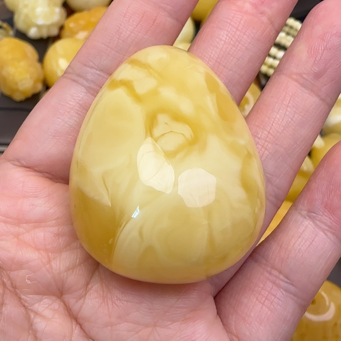 蜜蜡颈饰未镶嵌天然蜜蜡
