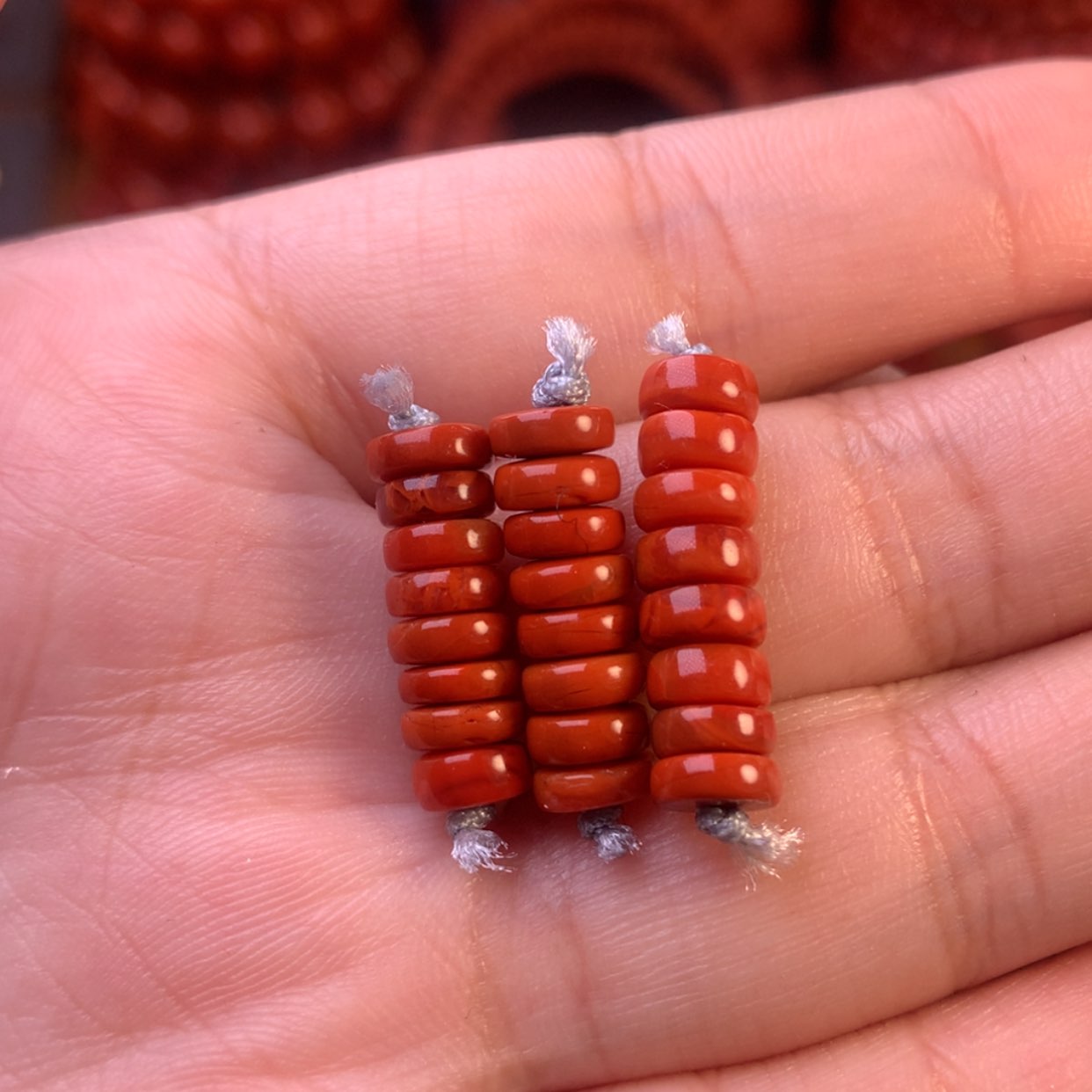 【闪购商品】未镶嵌川料瓦西6尺寸隔片多样性发货其一南红玛瑙