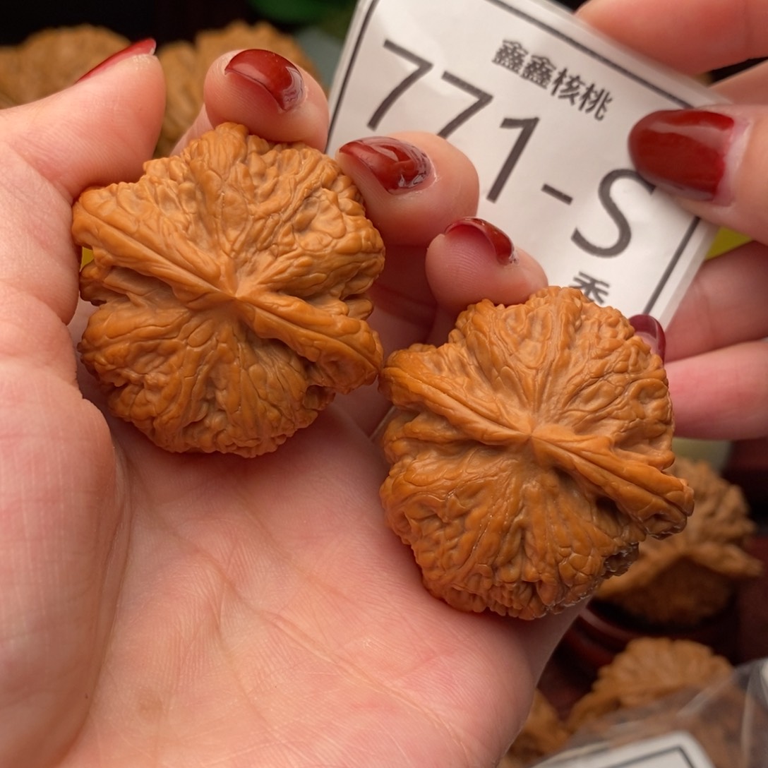 文玩核桃把件大粗筋40